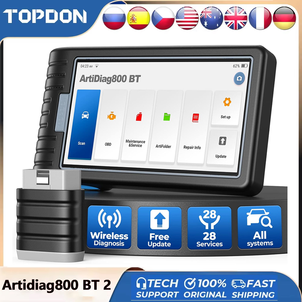 Topdon Tc001 Thermal Camera - TOPDON ArtiDiag800 BT Araç Teşhis Cihazı,