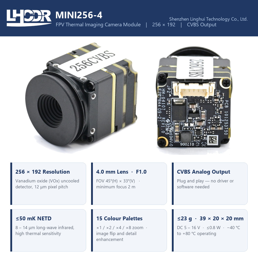 FPV Drone için Termal Kamera M - Thermal Module 640X512 Core incelemesi ve fiyatı