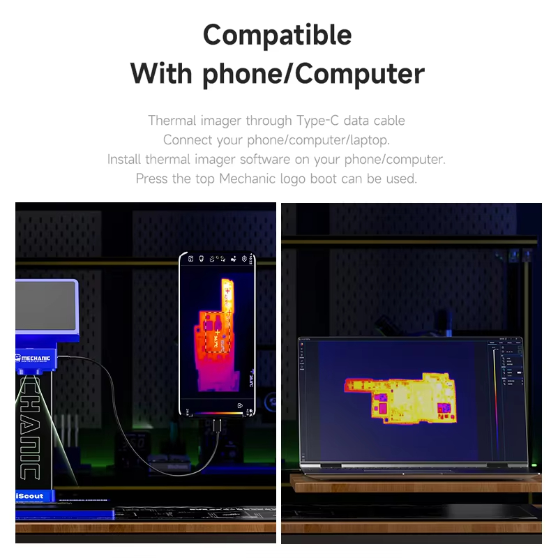 Mekanik iScout 3D Termal Görün - Thermal Imaging Camera 256X192 incelemesi ve fiyatı