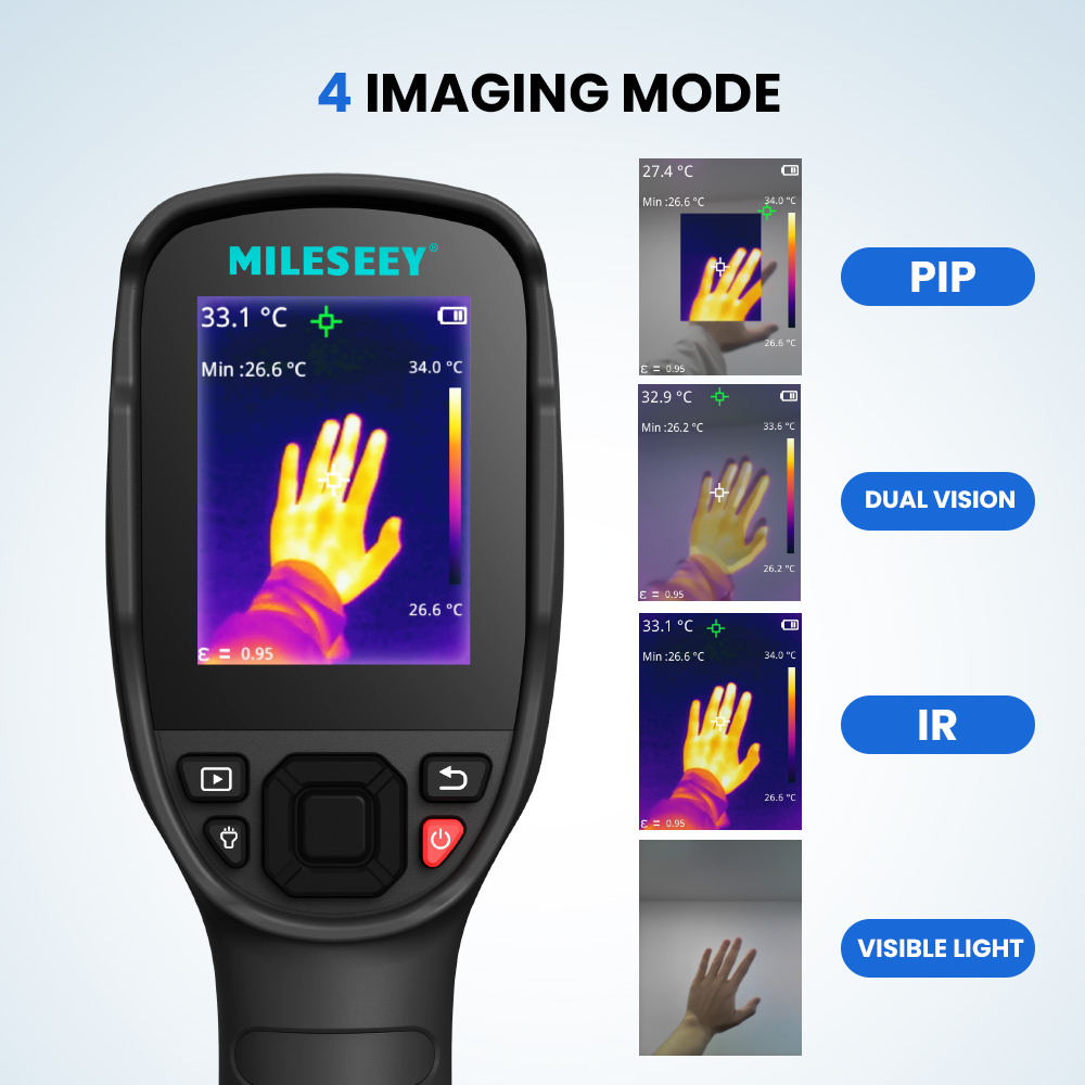 Mileseey Yüksek Hassasiyetli T - Nf 521 Thermal Imaging Camera incelemesi ve fiyatı
