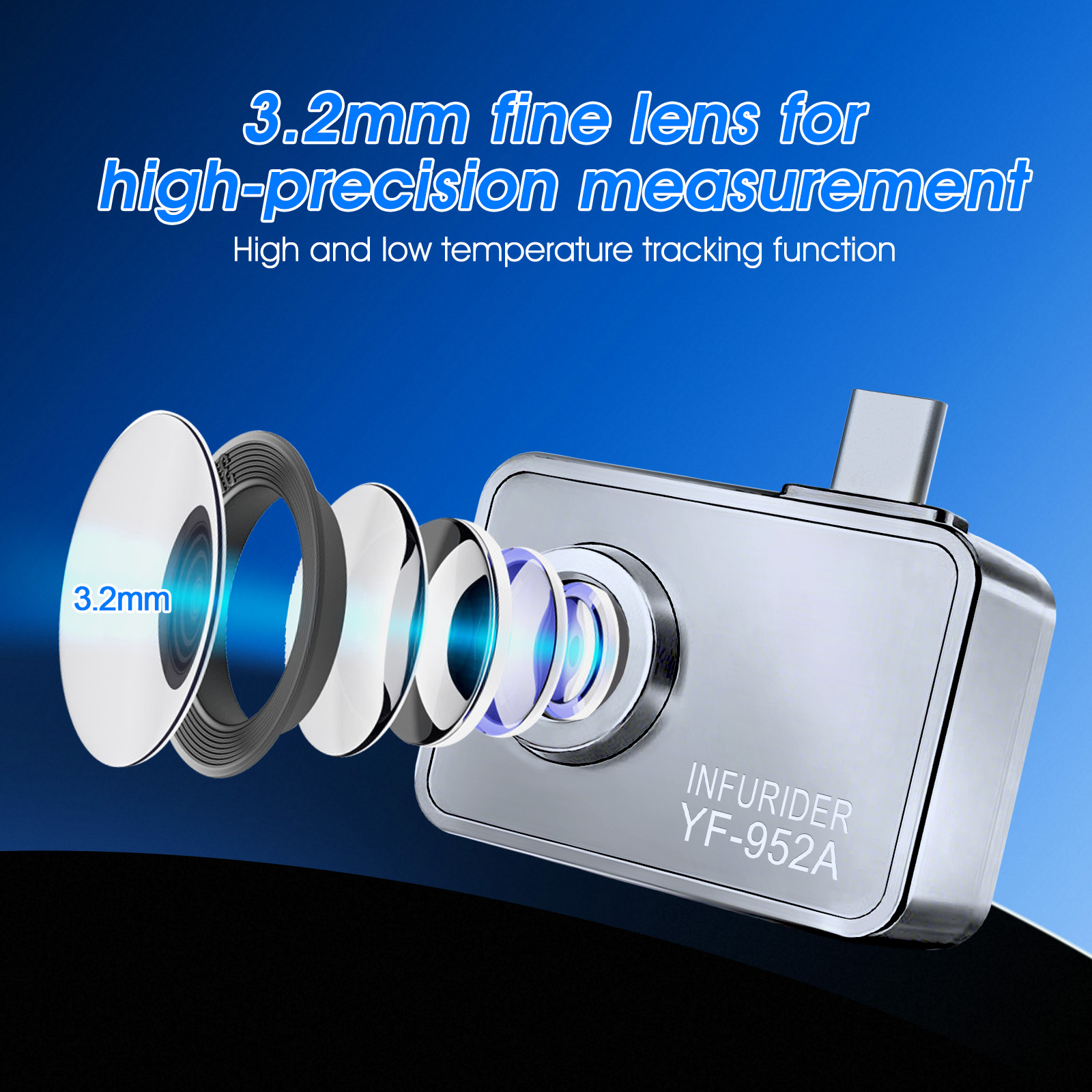 Android için 256x192 çözünürlü - Thermal Imaging Camera 256X192 incelemesi ve fiyatı