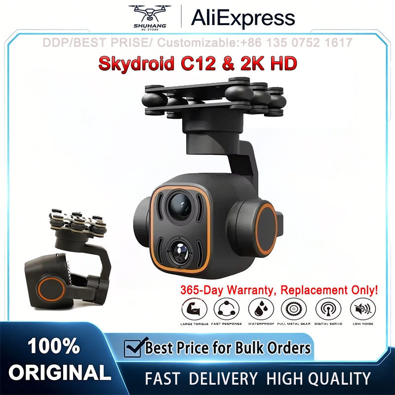 Skydroid C12 2K HD Termal Görü - Thermal Imager Drone Gimbal incelemesi ve fiyatı