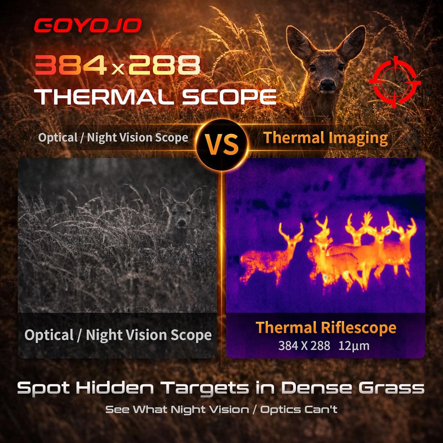GOYOJO Termal Dürbün 384x288,  - Hunting Thermal Imaging Scope incelemesi ve fiyatı
